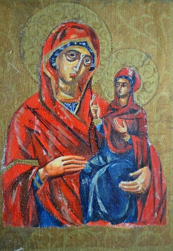 Icone orthodoxe vintage - icone,