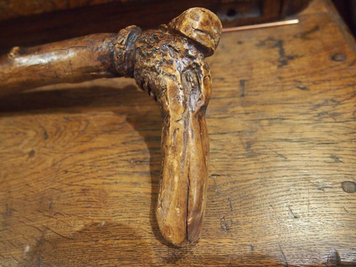 Art populaire canne bois - art,