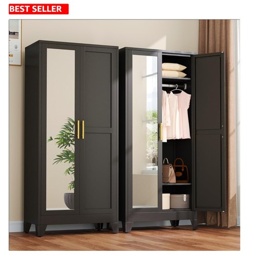 Robust metal armoire with - robust, 71"