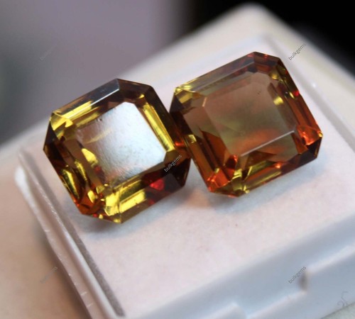 Paire certifiée alexandrite - paire,