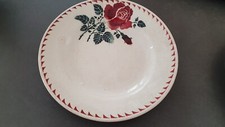 ASSIETTE  decorative plate  signée    Amandinoise TROP TOP  23cm