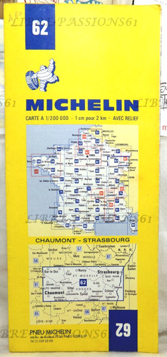 Carte routière michelin - carte,