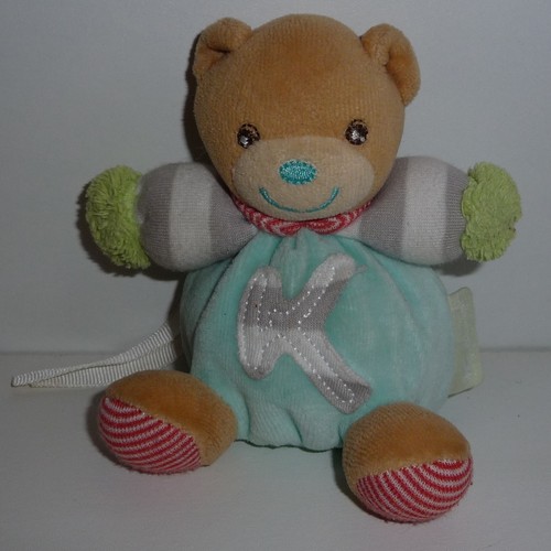 Doudou ours kaloo bleu - kaloo,