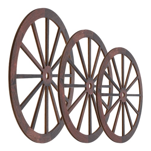 Roue chariot bois - roue, de
