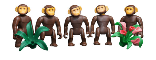 Playmobil singes set 29819 - playmobil,