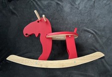 Ikea EKORRE Red Rocking Moose