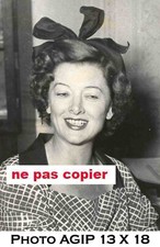 PHOTO DE PRESSE AGIP de MYRNA LOY