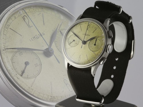 Rare chronographe lemania - rare,