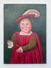 Tableau rare huile sur toile