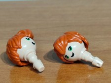 PLAYMOBIL x2 TÊTES YEUX