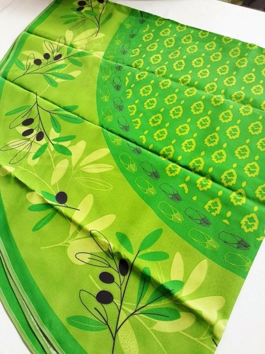 Nappe ronde 180 verte - nappe,