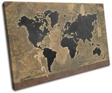 World Atlas Antique Vintage