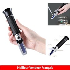 Mesure de Salinité Pratique avec XRCLIF, Étui Inclus, Testeur ATC pour Aquariums