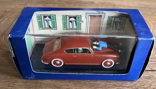 Voiture tintin la lancia - voiture,