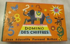 Domino des chiffres Vintage