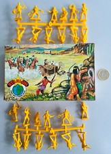 STARLUX plastique 24 COWBOYS Figurines 35 mm À Peindre avec Boîte
