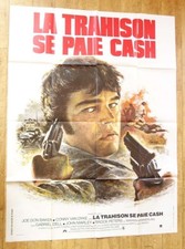 FRAMED  original LARGE french movie poster '75 MASCII