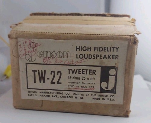 Vintage jensen tweeter - vintage,