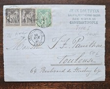 Lettre Constantinople pour