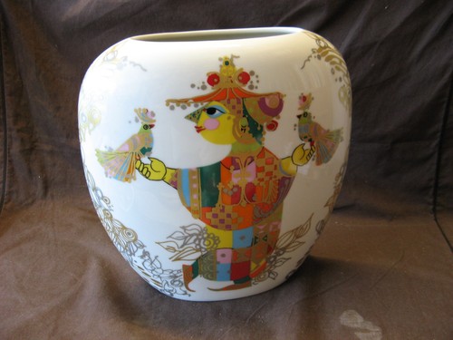 Superbe vase porcelaine