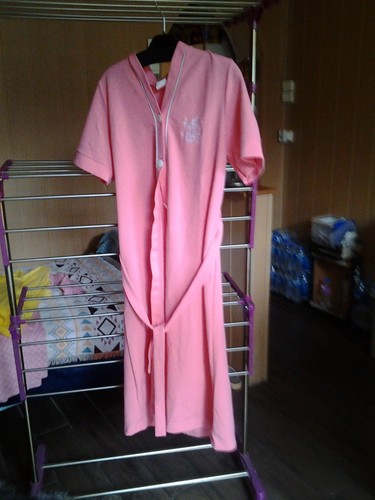 Robe chambre rose femme - chambre,