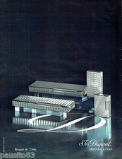 PUBLICITE ADVERTISING 016  1971  DUPONT  briquet de table