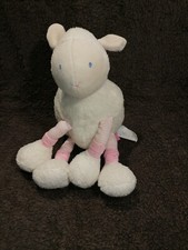 doudou peluche agneau  mouton lila Moulin Roty Etat neuf