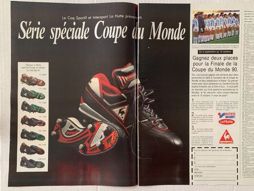 Publicite 1989 coq sportif - coq,