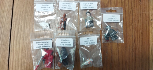 Lot figurines lego - 7,