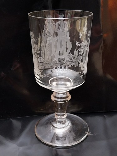 Ancien verre mariage - verre, de