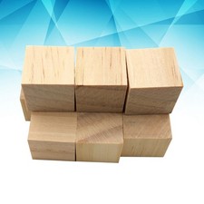 10 Pcs Pièce Carrée En Bois