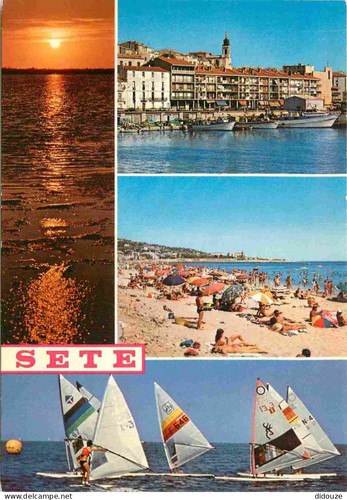 Carte postale sète - carte,