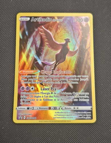 Carte pokémon artikodin - pokémon, de