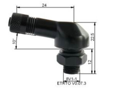 Valve pneumatique alu PROVAC Ø8,5mm - x10