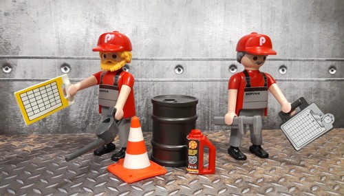 Playmobil porsche mécanicien - porsche,