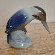 sujet animalier figurine oiseau en porcelaine Royal Copenhague ancienne