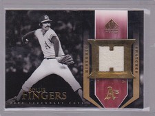 2004 SP Legendary Cuts Historic Swatches #RF Rollie Fingers Jersey Pants