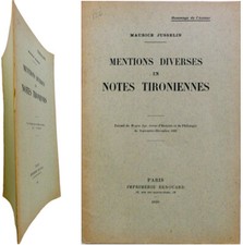 Diverses mentions en notes