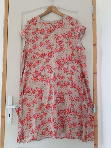 Robe fleurie rose fushia - robe,