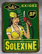 plaque métal vintage Solex