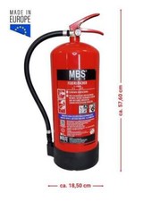 Mbs Feu 9l à Partir De Mousse Extincteur din En 3 A/B 27A 233B=9LE