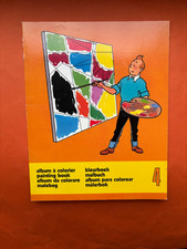 HERGE TINTIN ALBUM A COLORIER