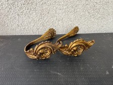 Paire embrasses rideaux bronze