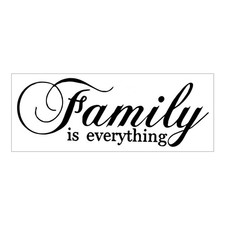 Famille Texte Modèle Mur