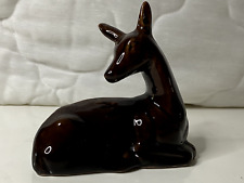 Superbe figurine de biche en céramique