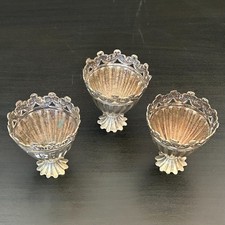 RARE 3 ZARFS OTTOMAN TURKISH