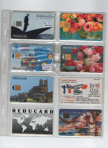 Telecartes privees unités - 5,