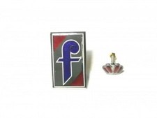 Fregio Emblème Pininfarina Couronne Détachée 30x48mm Émaillé Badge Logo