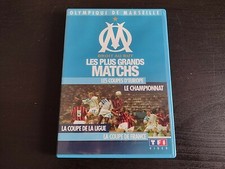 LES PLUS GRANDS MATCHS DE L'OM : DVD football OLYMPIQUE DE MARSEILLE 