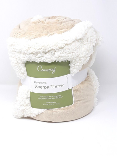 Canopy sherpa throw - sherpa, thermal